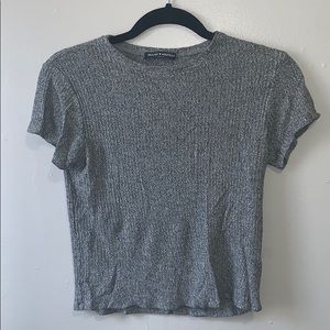 Brandy Melville multi-gray tee